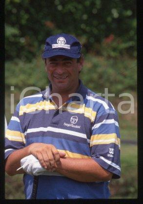 Costantino ROCCA - ITALY Portrait of a golfer 1997 ca * 35 mm vintage slide 39