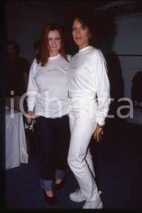 Tina JONES Jennifer NICHOLSON MASKA collection MILAN 1998 * 35mm vintage slide 9