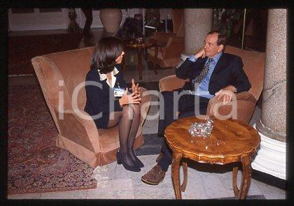 35mm vintage slide* 1997 ITALY Christiaan BARNARD cardiac surgeon (42)