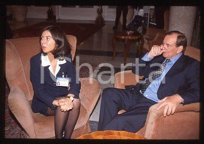 35mm vintage slide* 1997 ITALY Christiaan BARNARD cardiac surgeon (39)