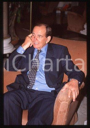 35mm vintage slide* 1997 ITALY Christiaan BARNARD cardiac surgeon (2)