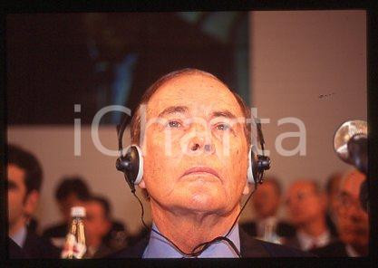 35mm vintage slide* 1997 ca ITALY Christiaan BARNARD cardiac surgeon (61)