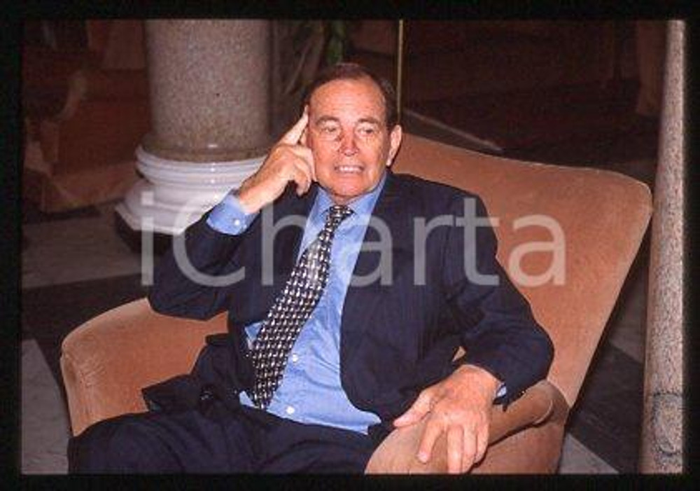 35mm vintage slide* 1997 ITALY Christiaan BARNARD cardiac surgeon (4)