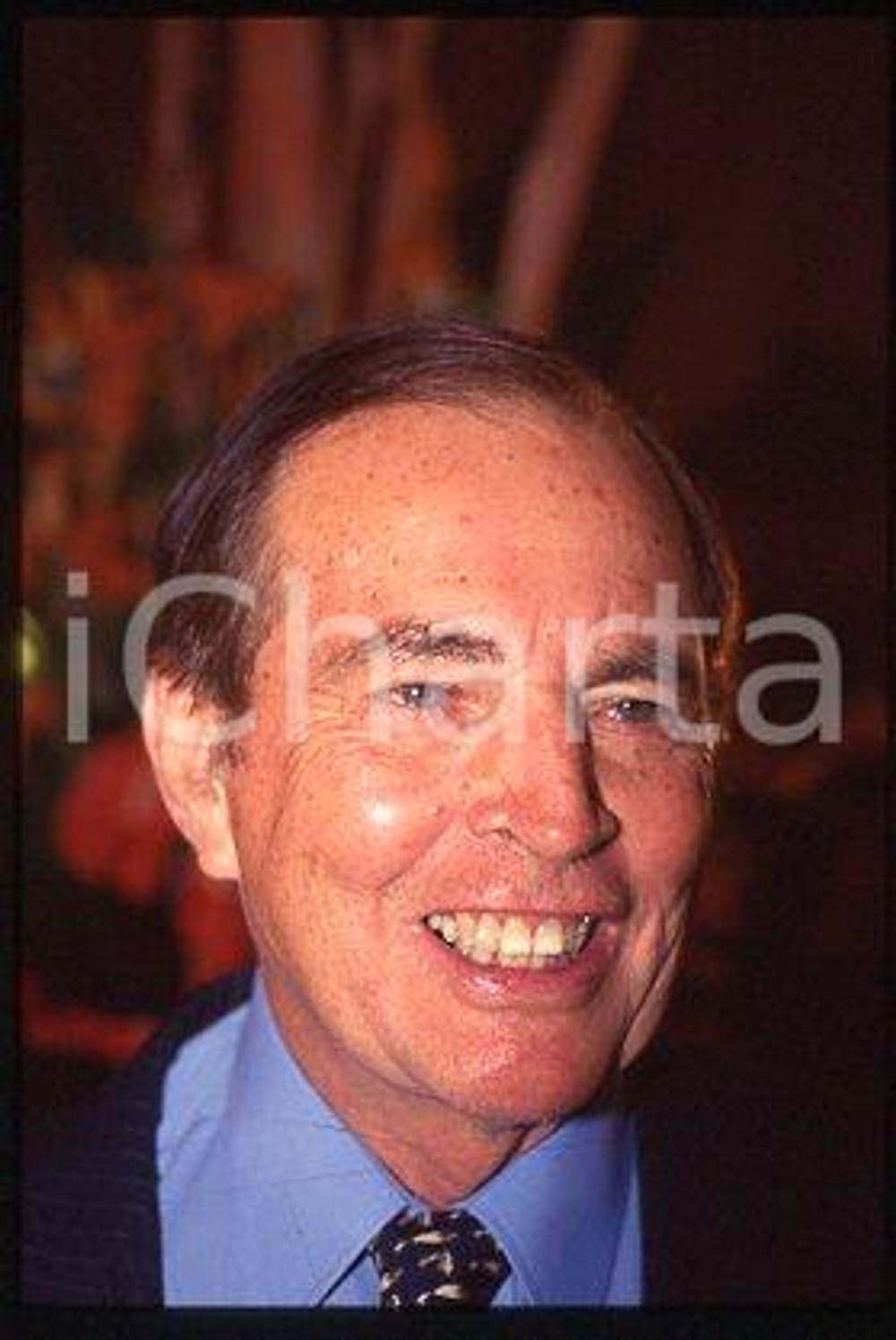 35mm vintage slide* 1997 ITALY Christiaan BARNARD cardiac surgeon (47)