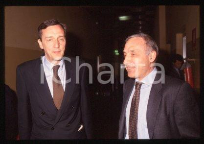 Adolfo CALDARINI & Giampiero BORGHINI - ANTENNA3 1992 ca * 35 mm vintage slide 1