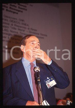 35mm vintage slide* 1997 ca ITALY Christiaan BARNARD cardiac surgeon (62)