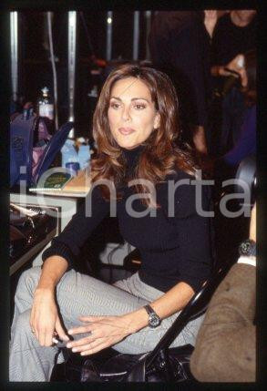 Tasha De VASCONCELOS - MILAN Fashion ROCCO BAROCCO 1998 * 35 mm vintage slide 3