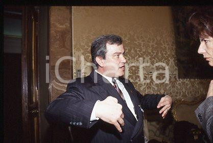 35mm vintage slide* 1990 ca ROME Joachim TÖPPEL Portrait (1)