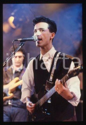 BUNGARO - ITALY Portrait of singer-songwriter 1990 ca * 35 mm vintage slide 2