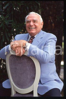 35mm vintage slide* 1999 ca ITALY Ernest BORGNINE American actor (42)