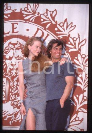 35mm vintage slide* 1999 VENIS Film Festival Tom CRUISE & Nicole KIDMAN (211)