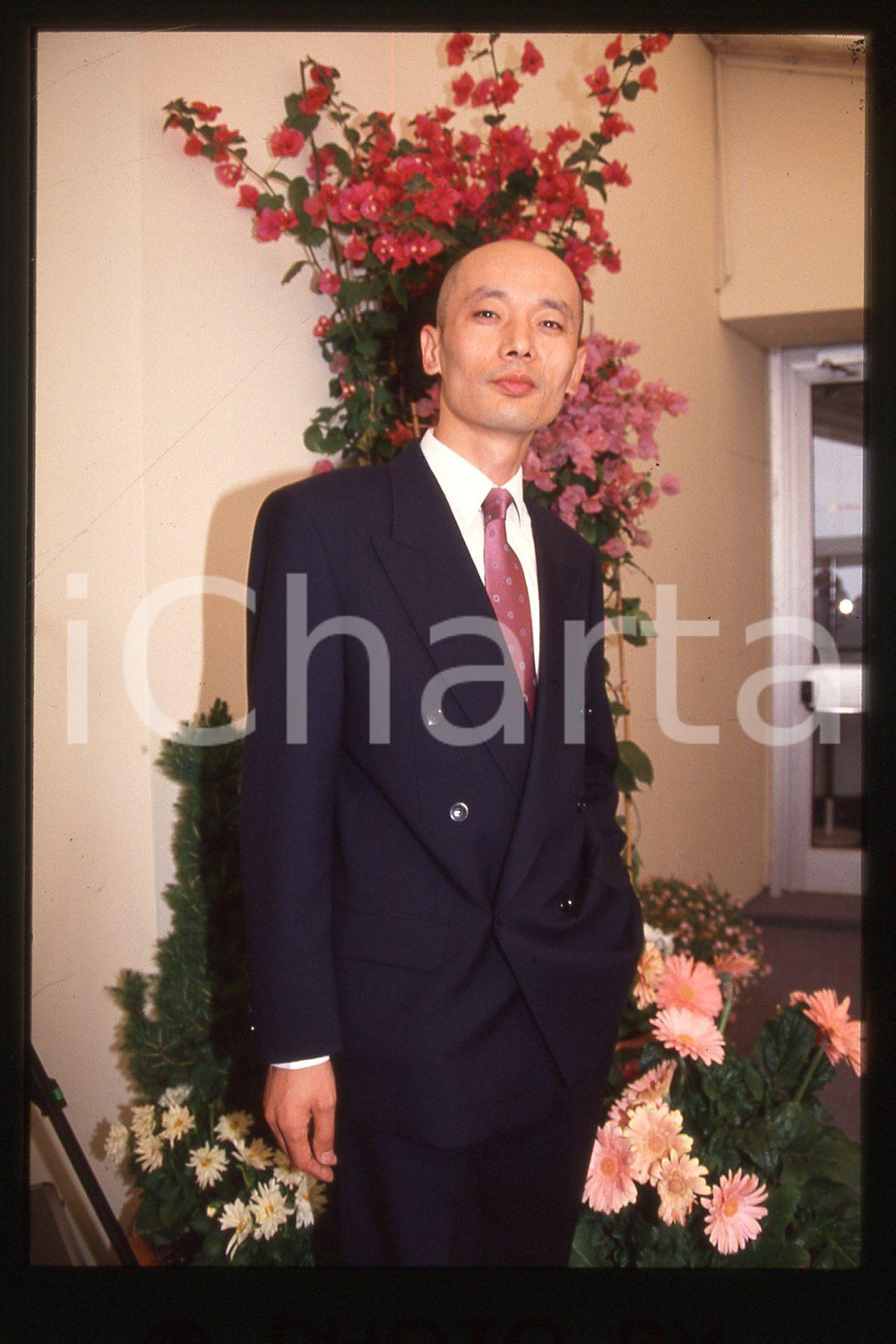 35mm vintage slide* 1994 ca VENICE Ge YOU Chinese actor (18)