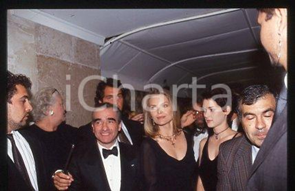 35mm vintage slide* 1993 CINEMA Michelle PFEIFFER and Martin SCORSESE (50)