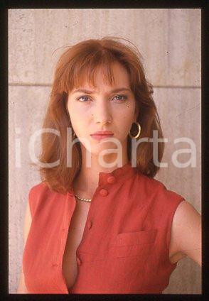 35mm vintage slide* 1994 CANNES Festival Myriem ROUSSEL French actress (31)