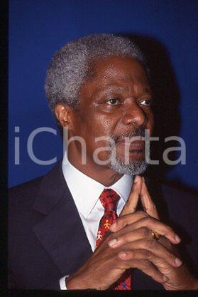 35mm vintage slide* 2000 ca UNITED NATIONS Kofi ANNAN Secretary of UN (5)