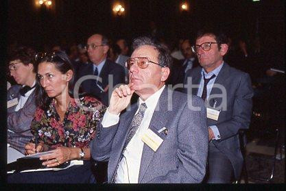 35mm vintage slide* 1993 ca MILAN Amnon RUBINSTEIN Israel politician (19)
