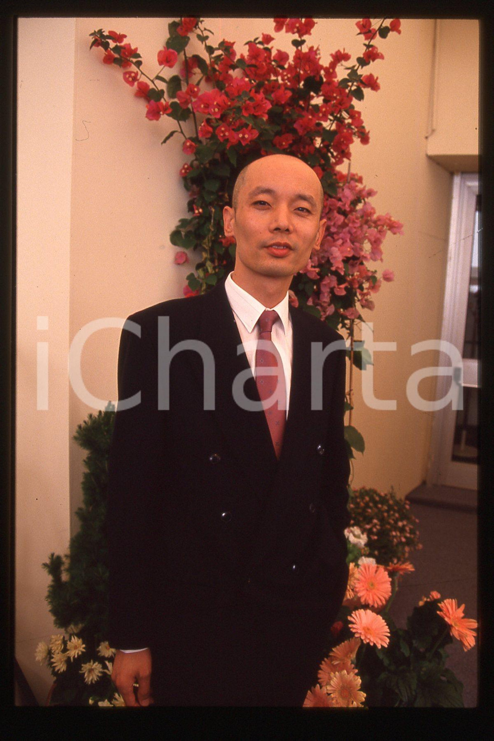35mm vintage slide* 1994 ca VENICE Ge YOU Chinese actor (21)