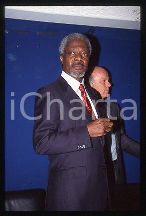 35mm vintage slide* 2000 ca UNITED NATIONS Kofi ANNAN Secretary of UN (6)