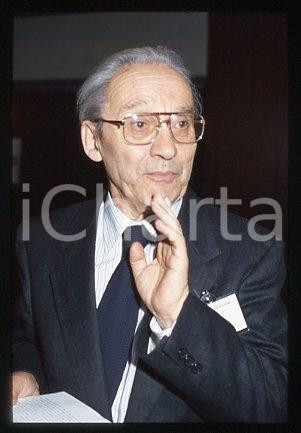 35mm vintage slide* 1990 ca ARTS & PHILOSOPHY Paul RICOEUR French philosopher(2)