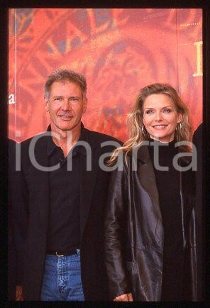 35mm vintage slide* 2000 VENICE Festival Michelle PFEIFFER Harrison FORD (42)