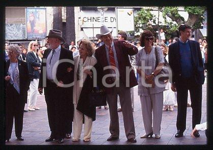 35mm vintage slide* 1995 CANNES Carroll BAKER, Ben JOHNSON, Harry CAREY JR (26)