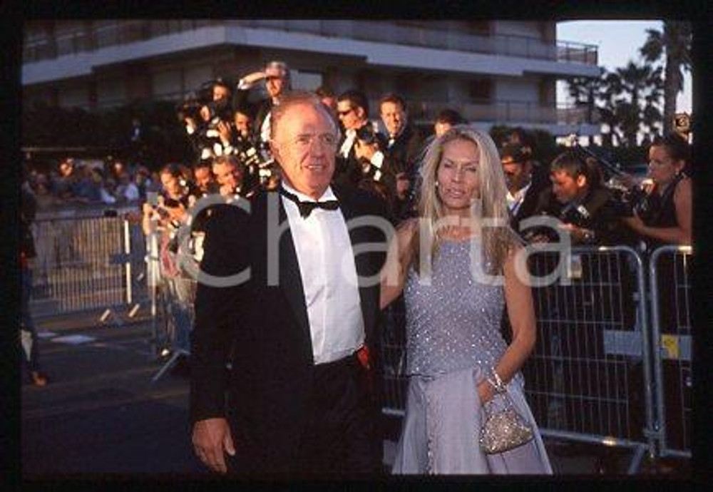 35mm vintage slide* 2000 CANNES Film Festival James CAAN and Linda STOKES (22)