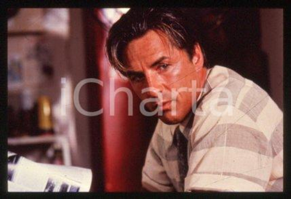 Don JOHNSON - CINEMA "THE HOT SPOT" Actor 1990 * 35 mm vintage slide 10