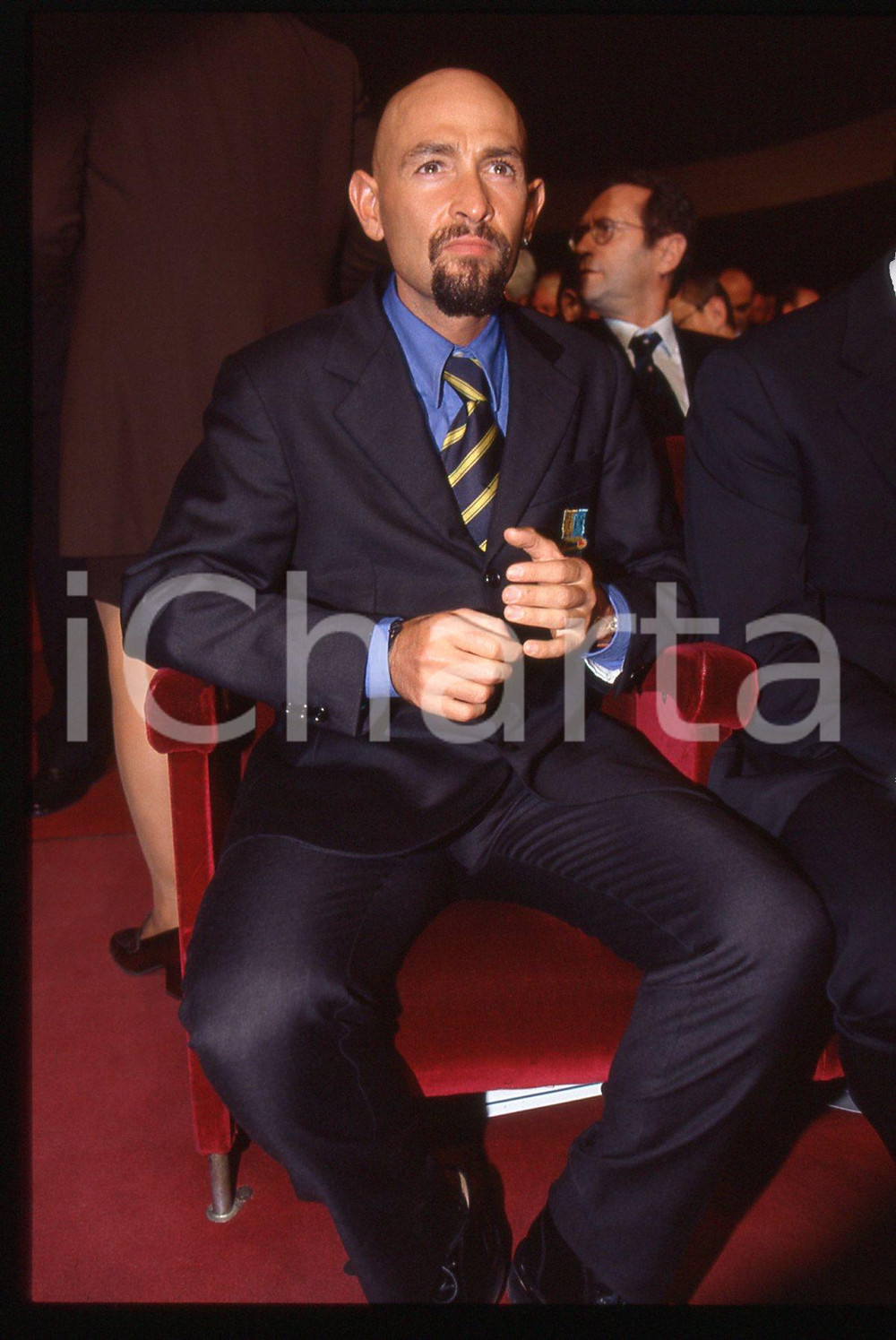 Fotografia d epoca originale Marco PANTANI  Presentazione GIRO D ITALIA 1999  35 mm vintage slide 7 1