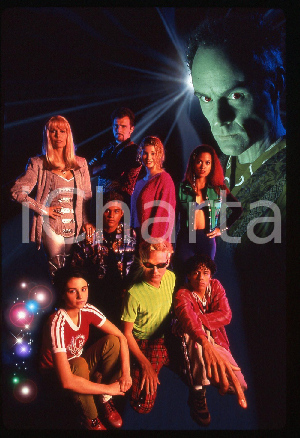 35mm vintage slide*1996 GENERATION X  Finola HUGHES Jeremy RATCHFORD Ritratto