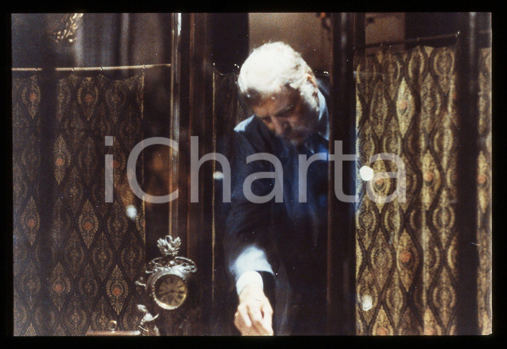 35mm vintage slide*1988 FILM LA BOTTEGA DELL'OREFICE Burt LANCASTER nel film 3