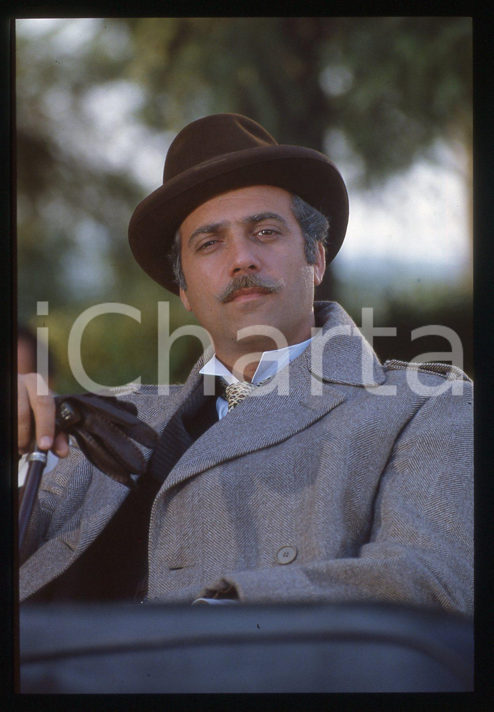 35mm vintage slide*1995 LA FAMIGLIA RICORDI -  Massimo GHINI Ritratto 1