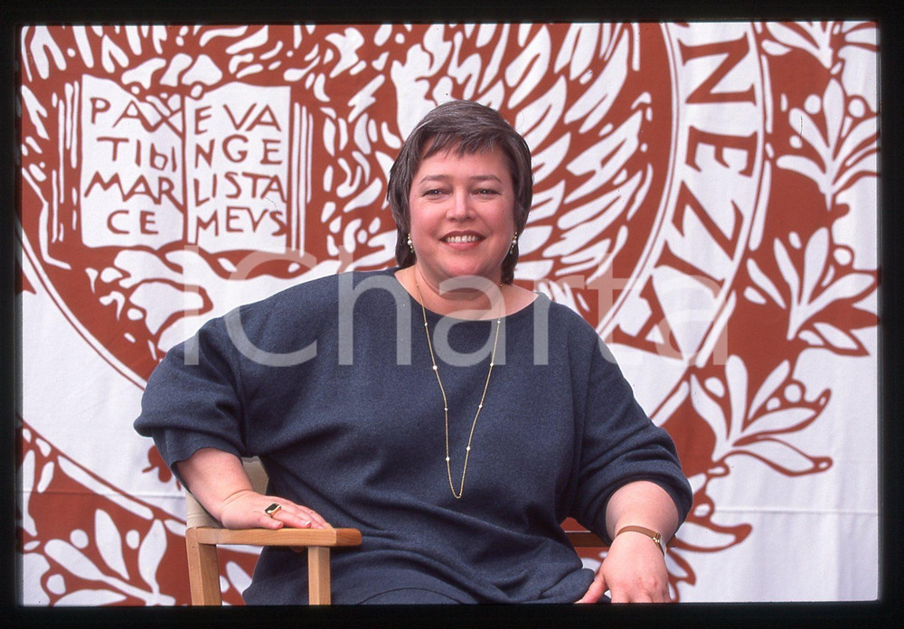 35mm vintage slide*1993 VENEZIA Kathy BATES alla Mostra del Cinema - Ritratto 8