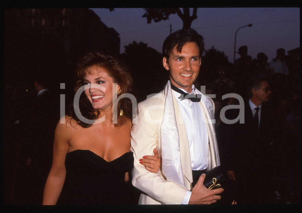 35mm vintage slide* 1980ca COSTUME Noelle BECK e Phil MacGREGOR