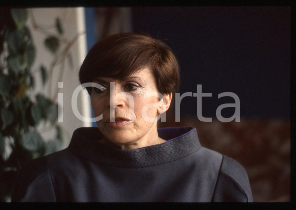 35mm vintage slide*1995ca SPETTACOLO Franca VALERI Ritratto dell'attrice (13) 