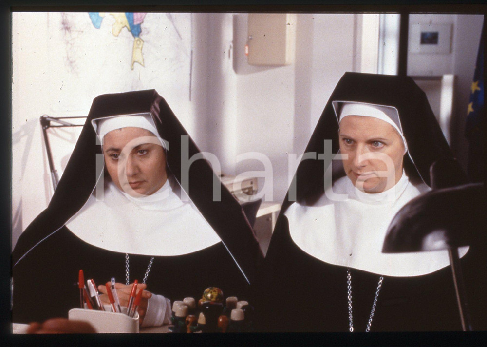 35mm vintage slide*1998 DIO VEDE E PROVVEDE 2 Angela FINOCCHIARO Ritratto 3