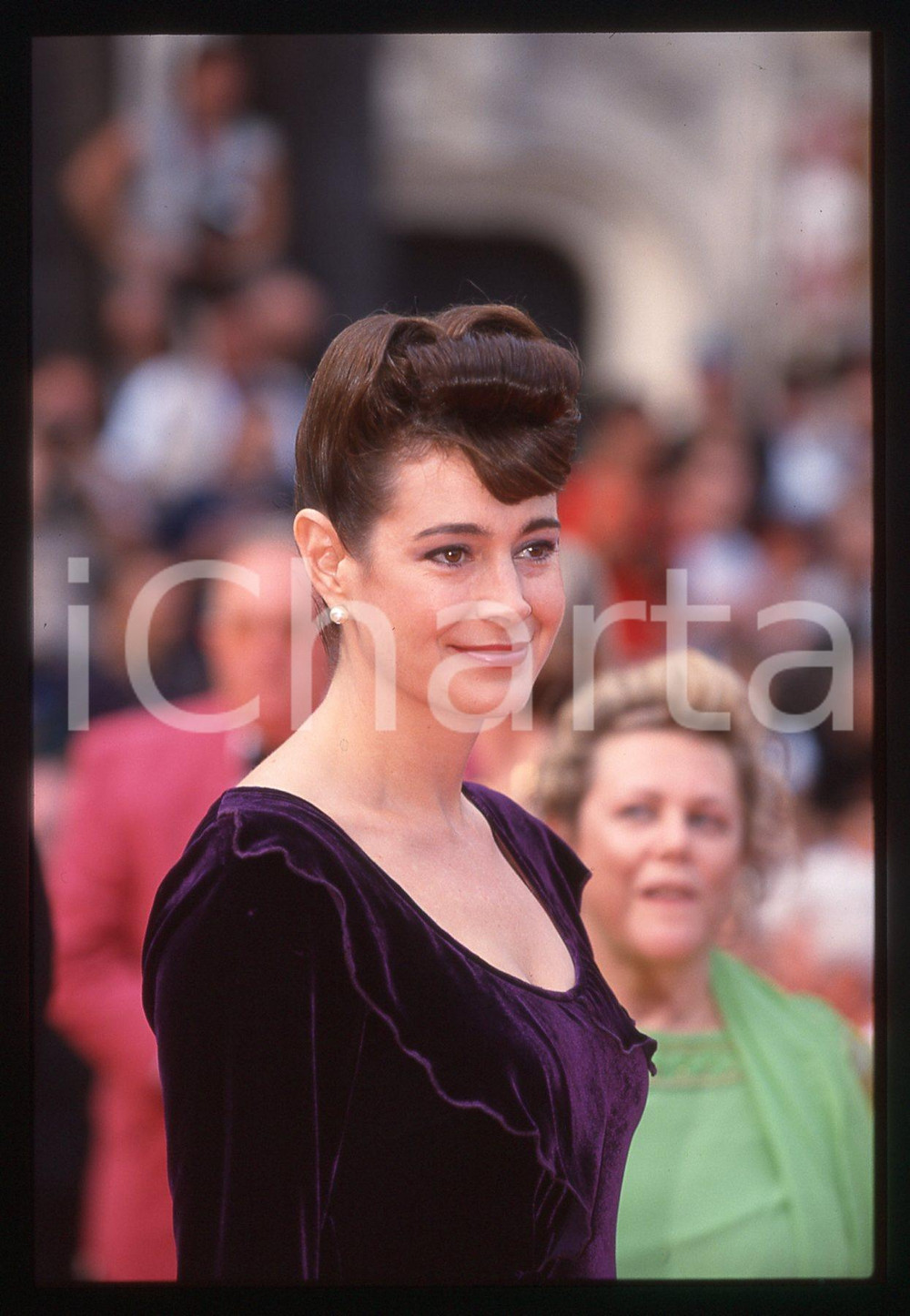 35mm vintage slide*2000 CANNES Sean YOUNG al Festival del Cinema - Ritratto (5)