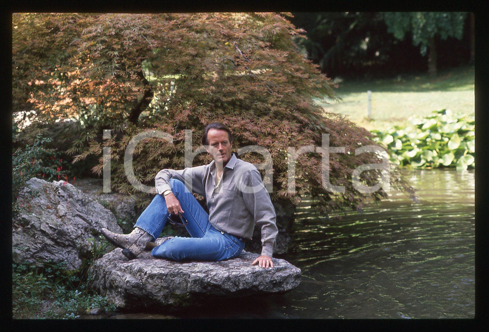 35mm vintage slide* 1990ca CINEMA Peter FONDA Ritratto dell'attore (3)