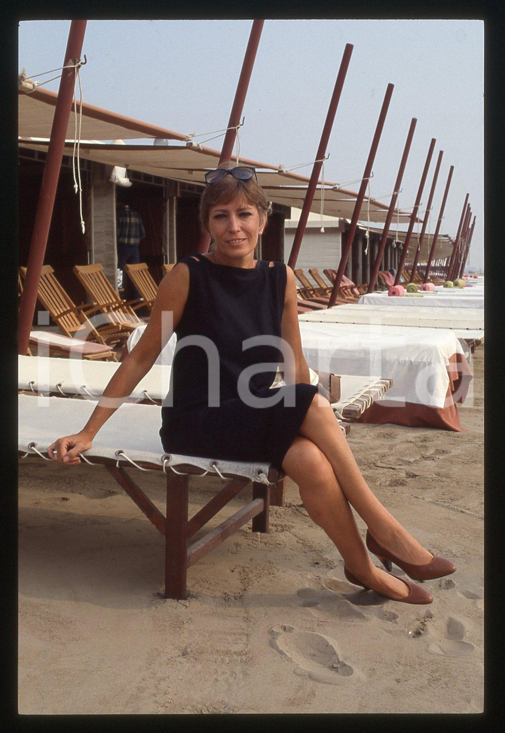 35mm vintage slide* 1986 LIDO DI VENEZIA Mercedes SAMPIETRO Ritratto attrice 8