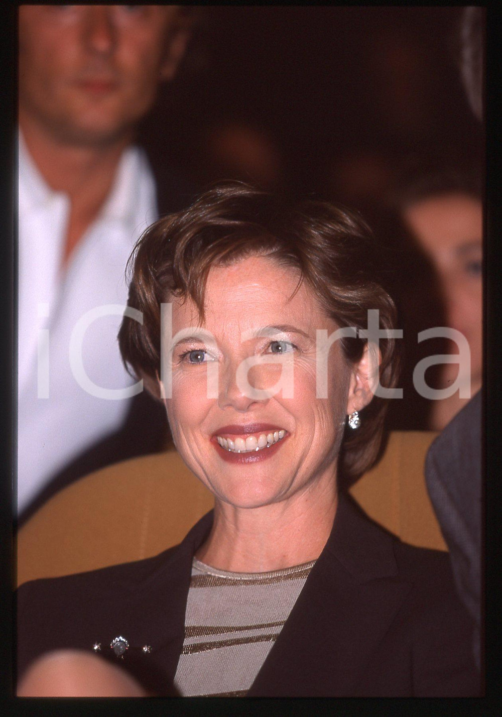 35mm vintage slide*1998 VENEZIA Annette BENING alla Mostra del Cinema (5)