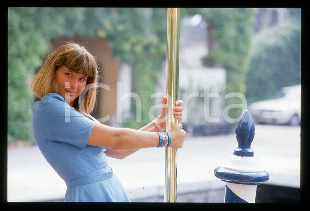 35mm vintage slide* 1990 VENEZIA Debora ERGAS Ritratto dell'attrice 8