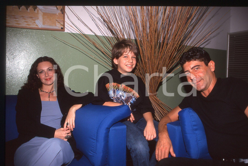 35mm vintage slide* 1999 COSTUME Luca LAURENTI Jacopo SARNO Barbara DI BARTOLO 1