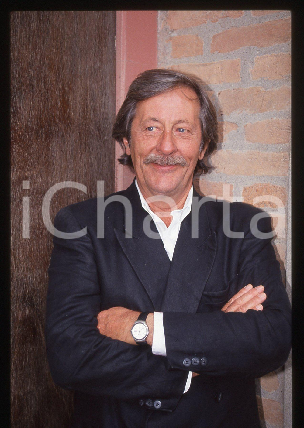 35mm vintage slide*1993 VENEZIA Jean ROCHEFORT Ritratto dell'attore (4)