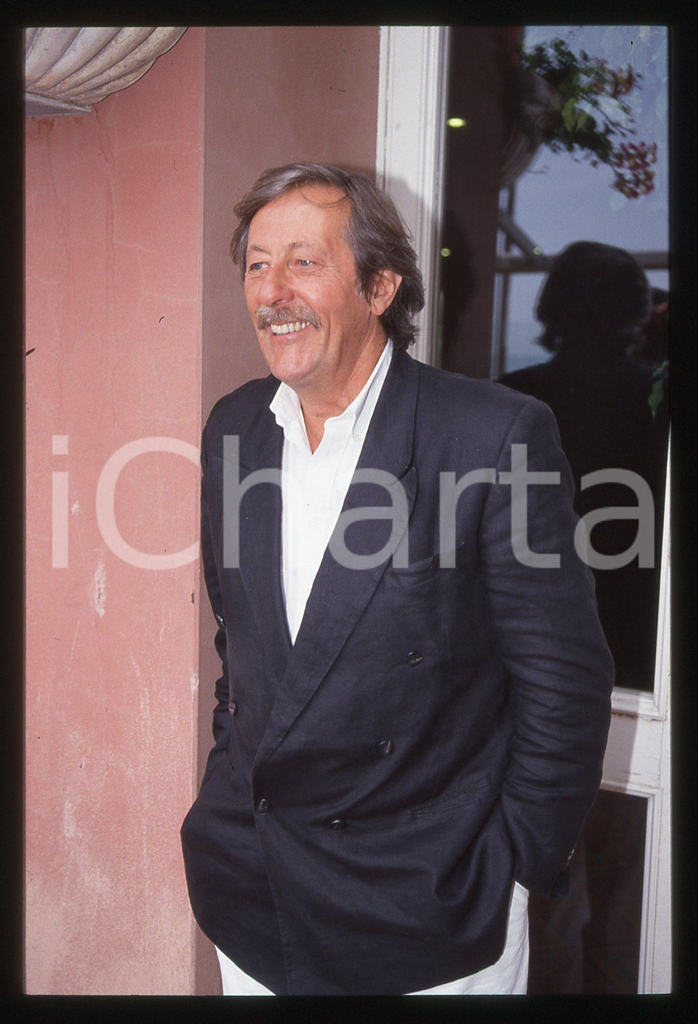 35mm vintage slide* 1993 VENEZIA Jean ROCHEFORT Ritratto dell'attore (33)