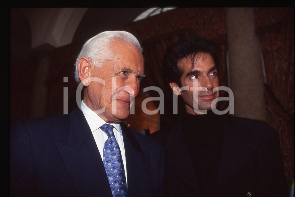 35mm vintage slide* 1995ca COSTUME David COPPERFIELD Hyman KOTKIN Rtratto 1