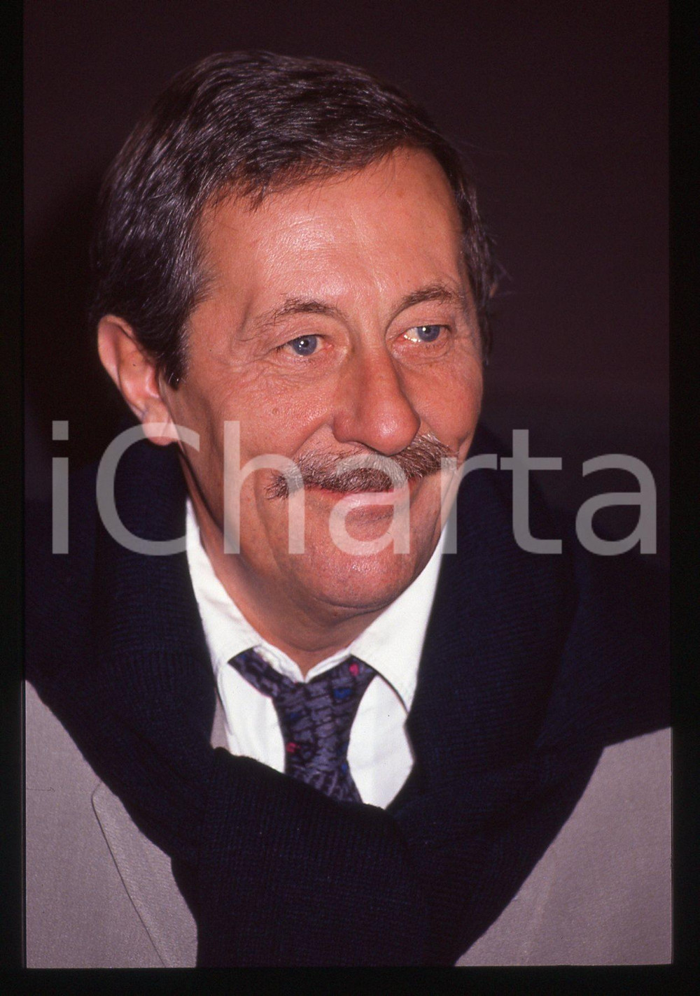 35mm vintage slide* 1990ca COSTUME Jean ROCHEFORT Ritratto dell'attore 