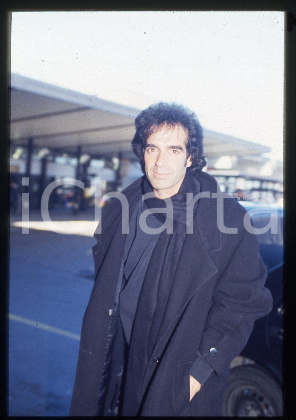 35mm vintage slide* 1995ca COSTUME David COPPERFIELD Ritratto illusionista 35