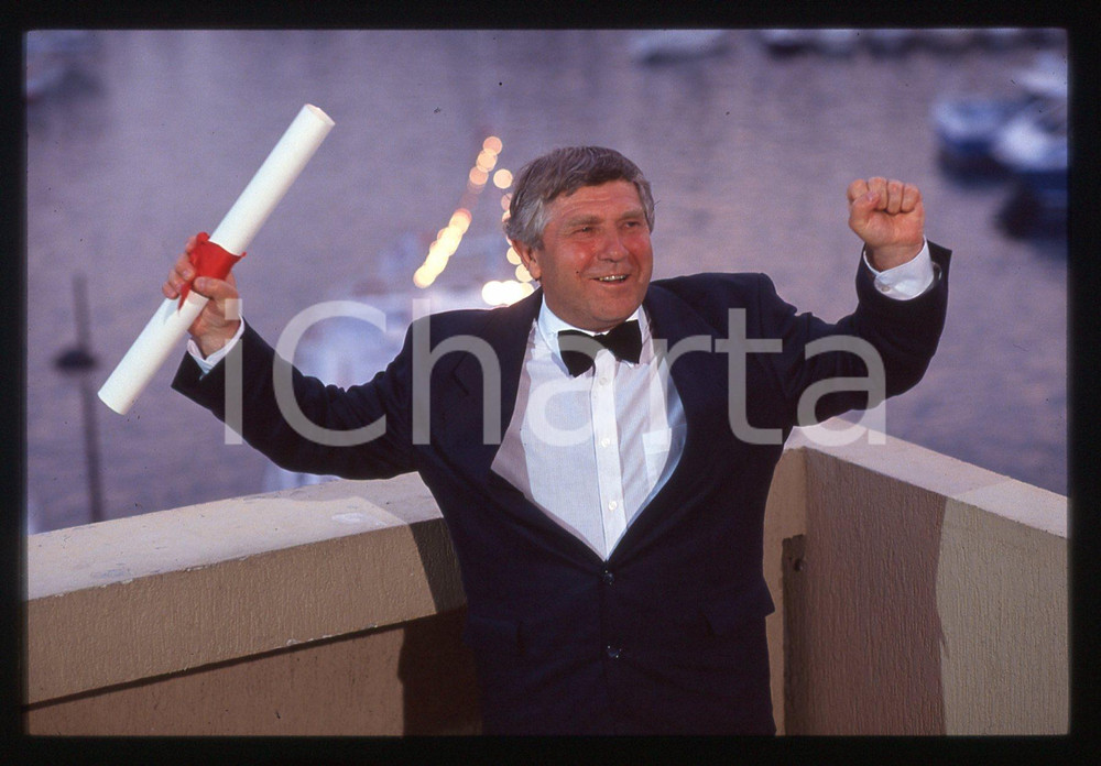 35mm vintage slide*1992 FESTIVAL DI CANNES Vitalij KANEVSKY vince Jury Prize 1