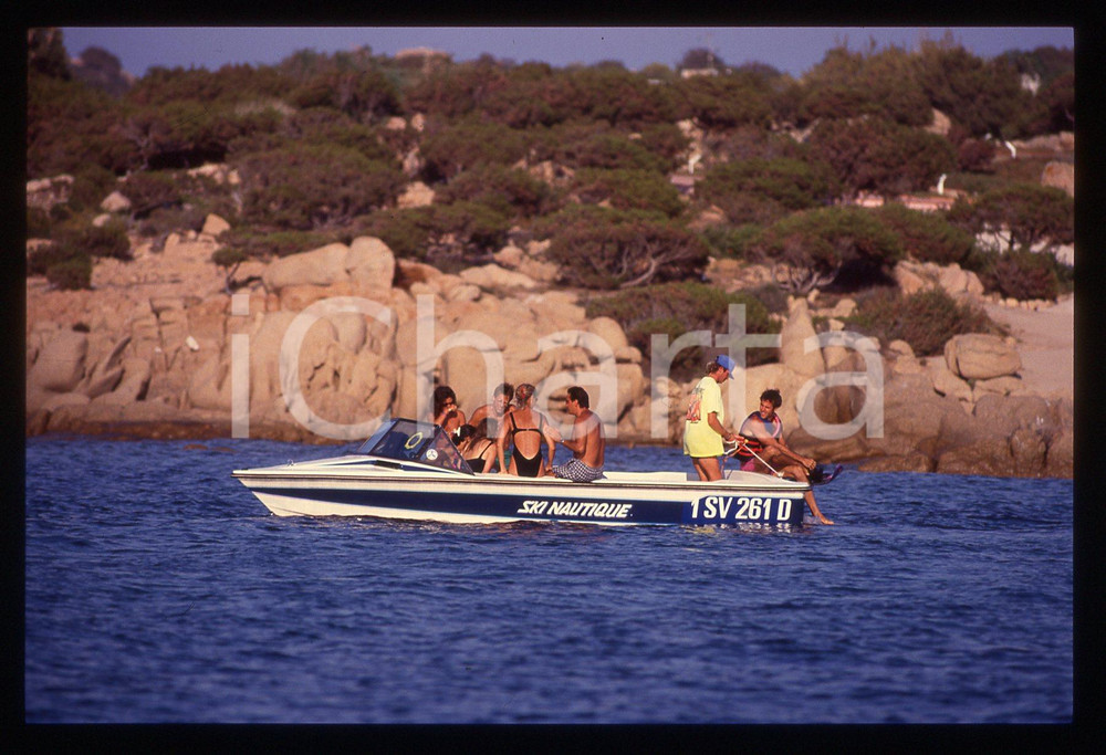 35mm vintage slide*1992 LISCIA DI VACCA - Todd McKEE a bordo di Ski Nautique 2
