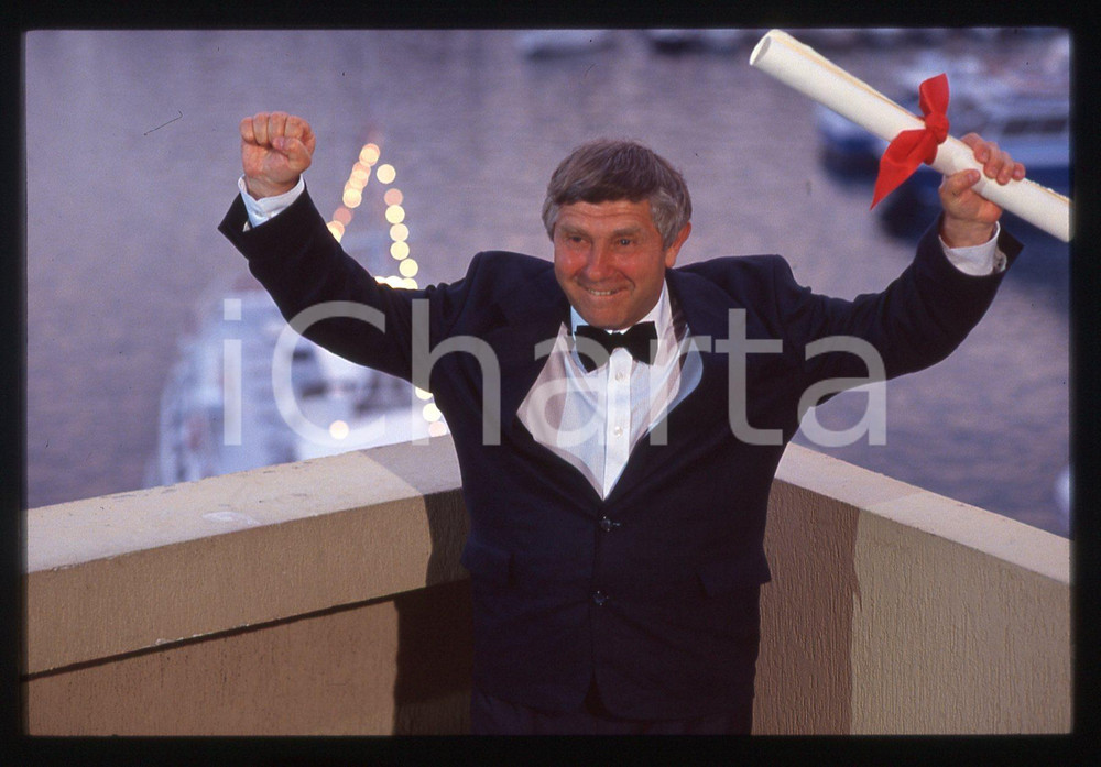 35mm vintage slide*1992 FESTIVAL DI CANNES Vitalij KANEVSKY vince Jury Prize 2