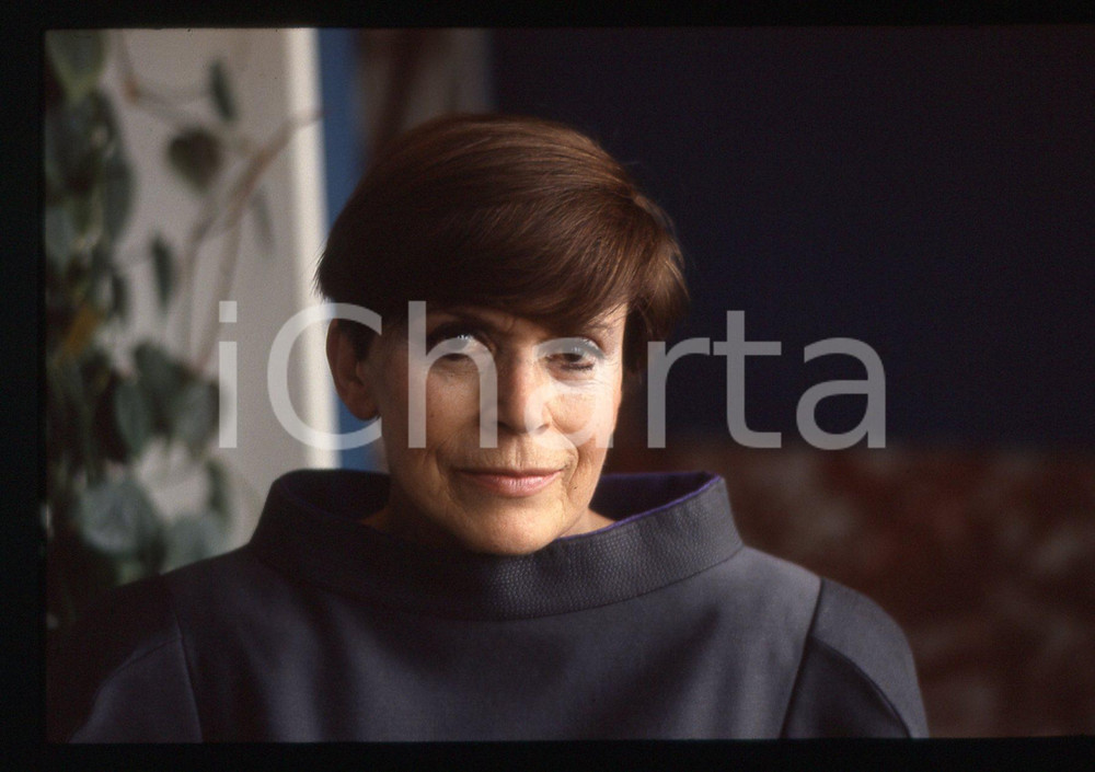 35mm vintage slide*1995ca SPETTACOLO Franca VALERI Ritratto dell'attrice (22) 